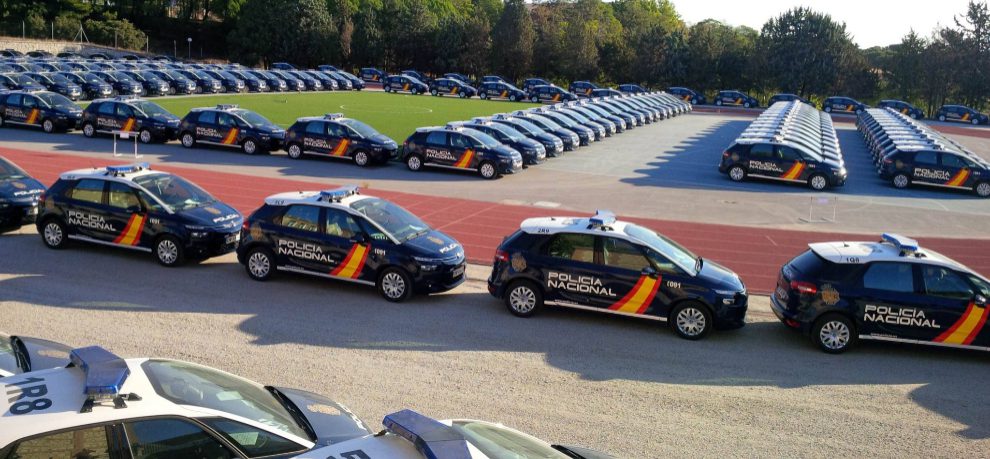 La Policía Nacional estrena casi 1000 Citroën C4 Picasso